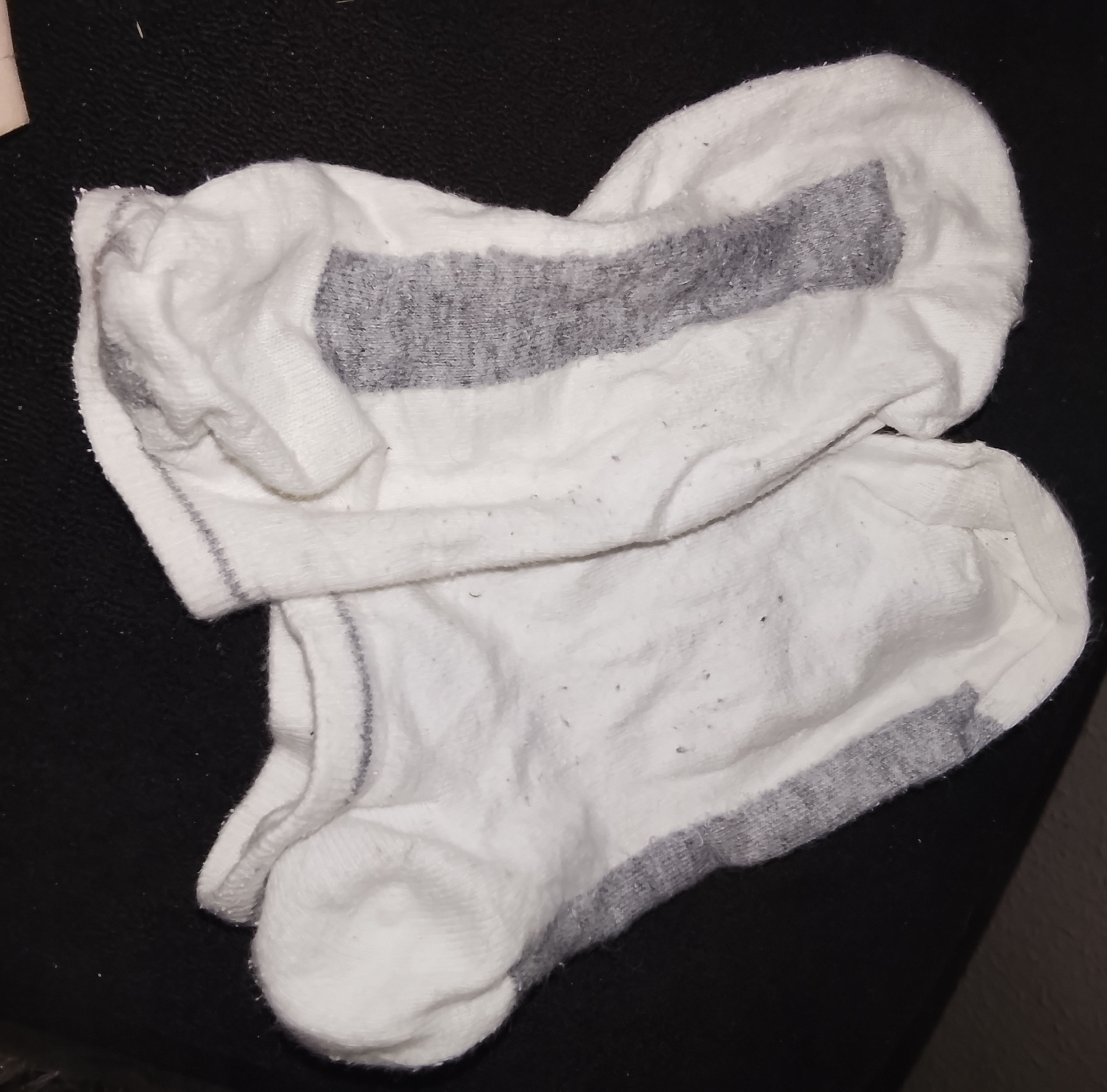 White &gray and White Speckled Ankle Socks (2-Pack) 2